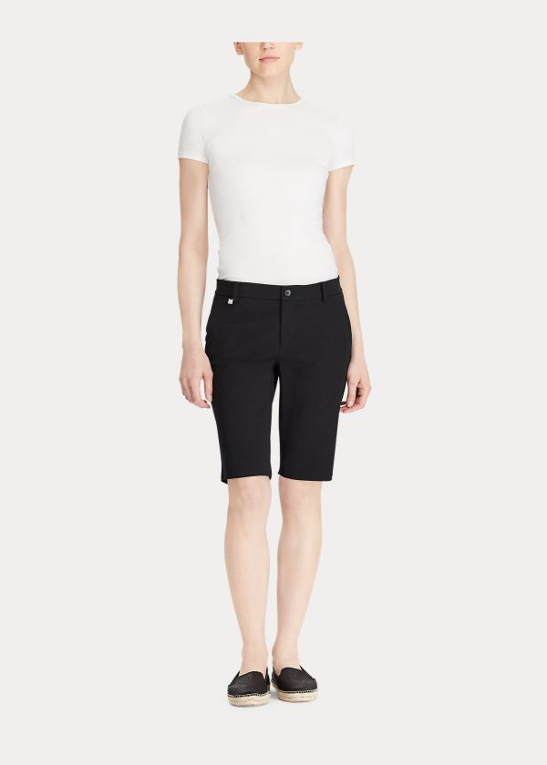 Ralph Lauren Bi-Stretch Twill Shorts Dame Danmark (OFYIC1923)